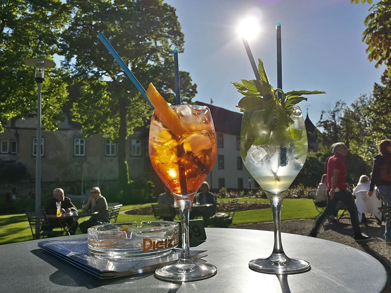 Burg Stettenfels – Biergarten und Schirmbar